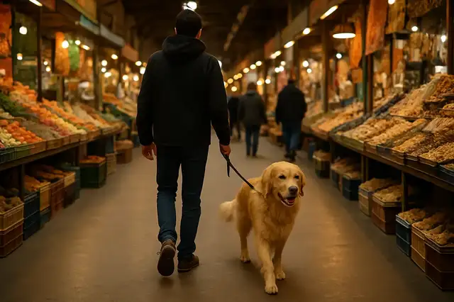 Honden meenemen naar De Bazaar: mag het en waar moet je op letten?